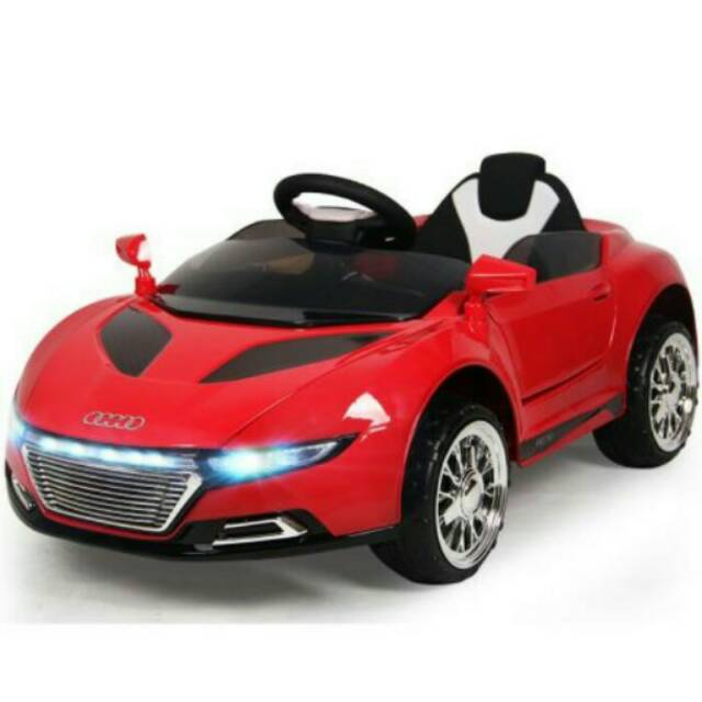 MAINAN ANAK MOBIL AKI PLIKO AUDI SPORT (ADA TK OFFLINE SURABAYA)