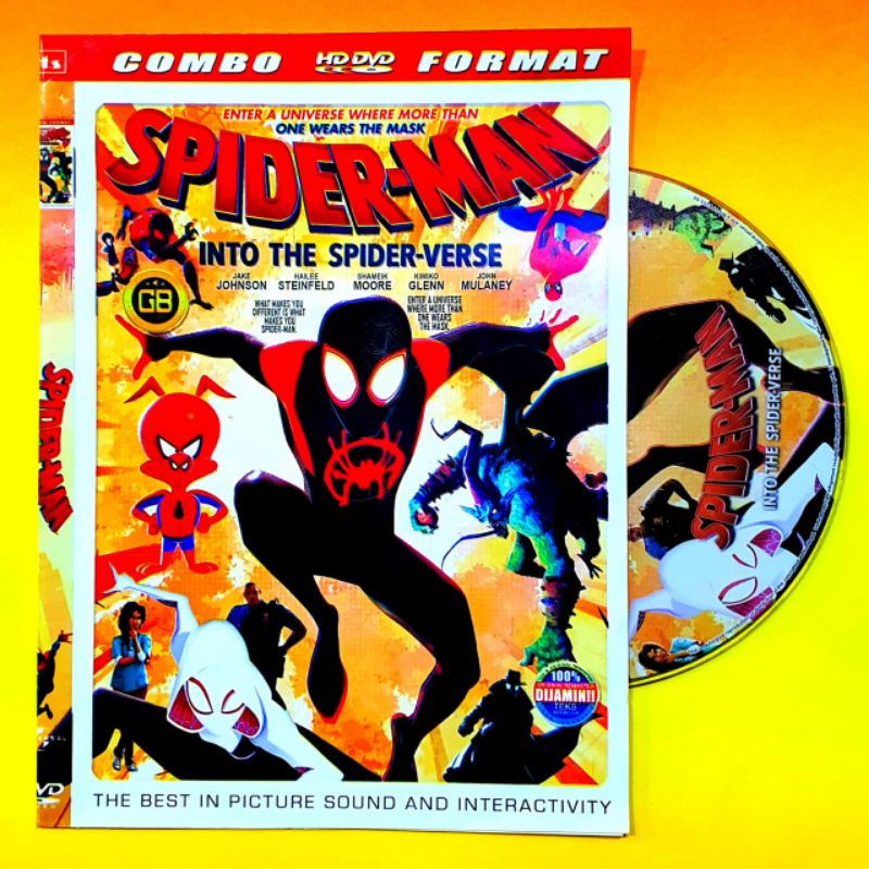 KASET FILM ANIMASI SPIDERMAN KARTUN - BISA COD FILM KARTUN ANAK TERBARU - FILM BOX OFFICE KELUARGA -
