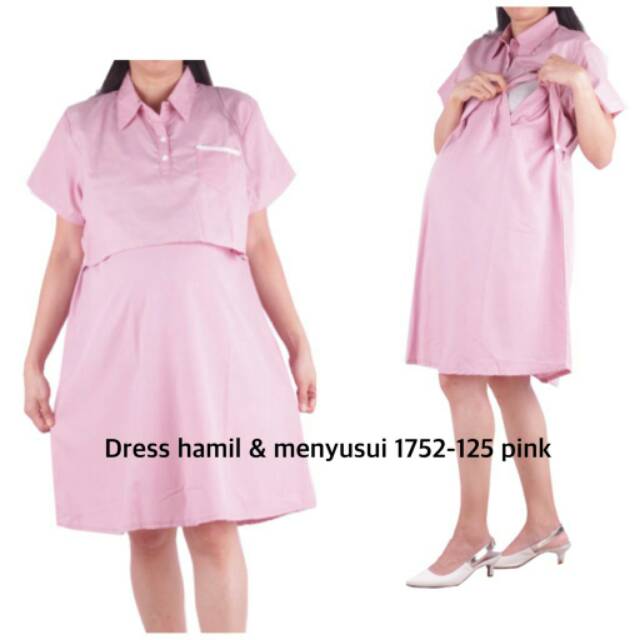 Dress hamil menyusui 1752 bajuhamil baju hamil