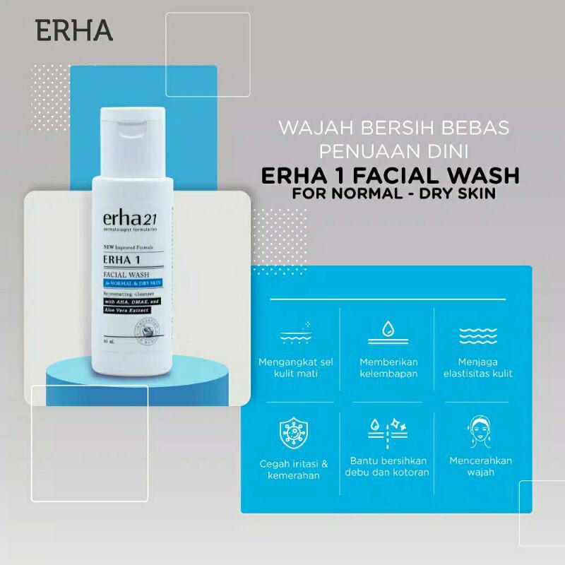 ERHA 1-Facial Wash for Normal Skin