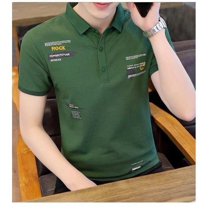 BAJU KAOS POLO BERKERAH FASHION PRIA LENGAN PENDEK VIOR PREMIUM KEKINIAN