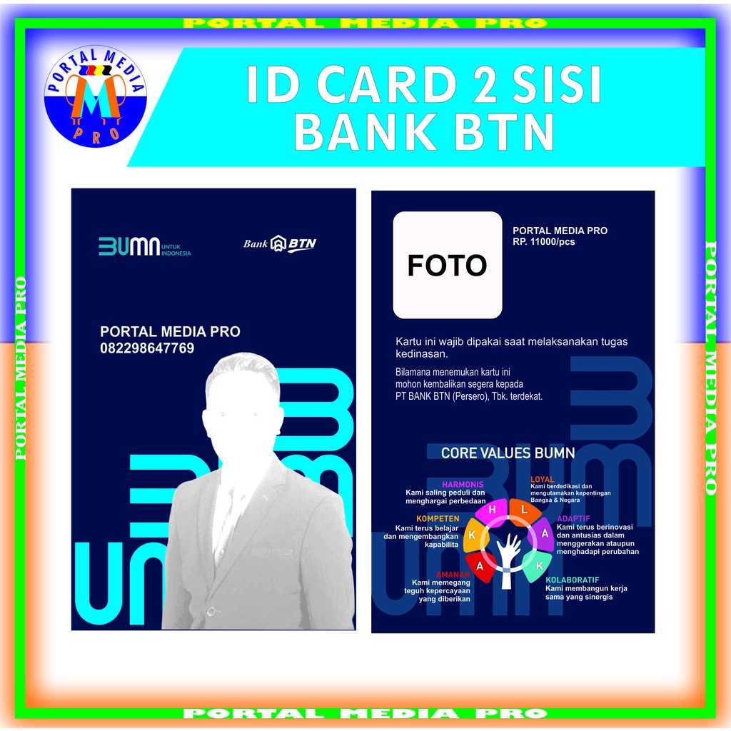 

ID Card Bank BTN bumn