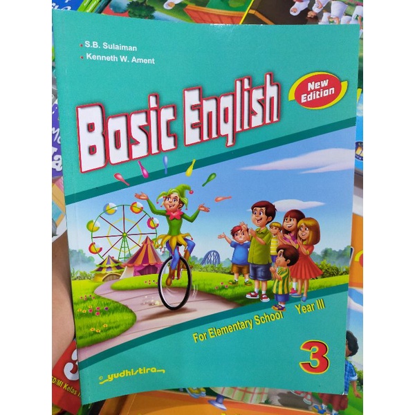 Jual Buku BASIC ENGLISH Kelas 3 SD Yudhistira | New Edition | Shopee ...