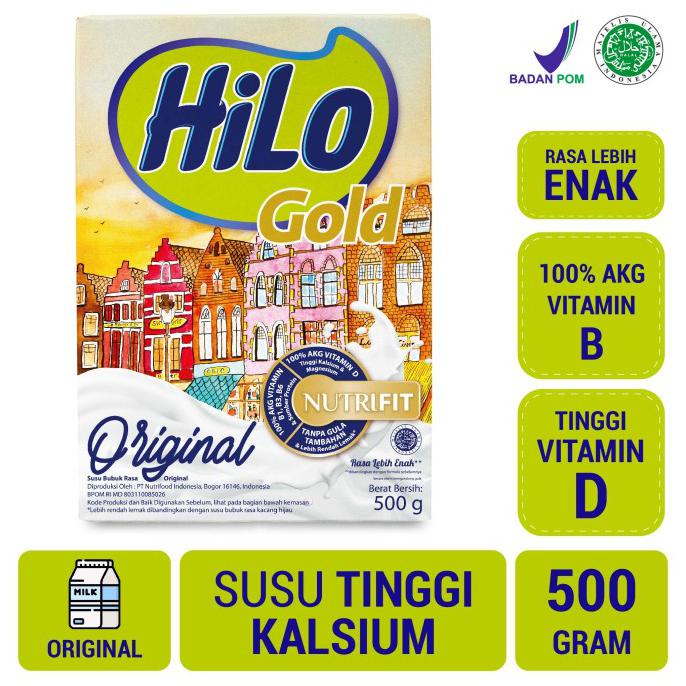 

Promo Awal tahun HiLo Gold Plain (Original) 500gr - Susu Tinggi Kalsium Promo Awal tahun