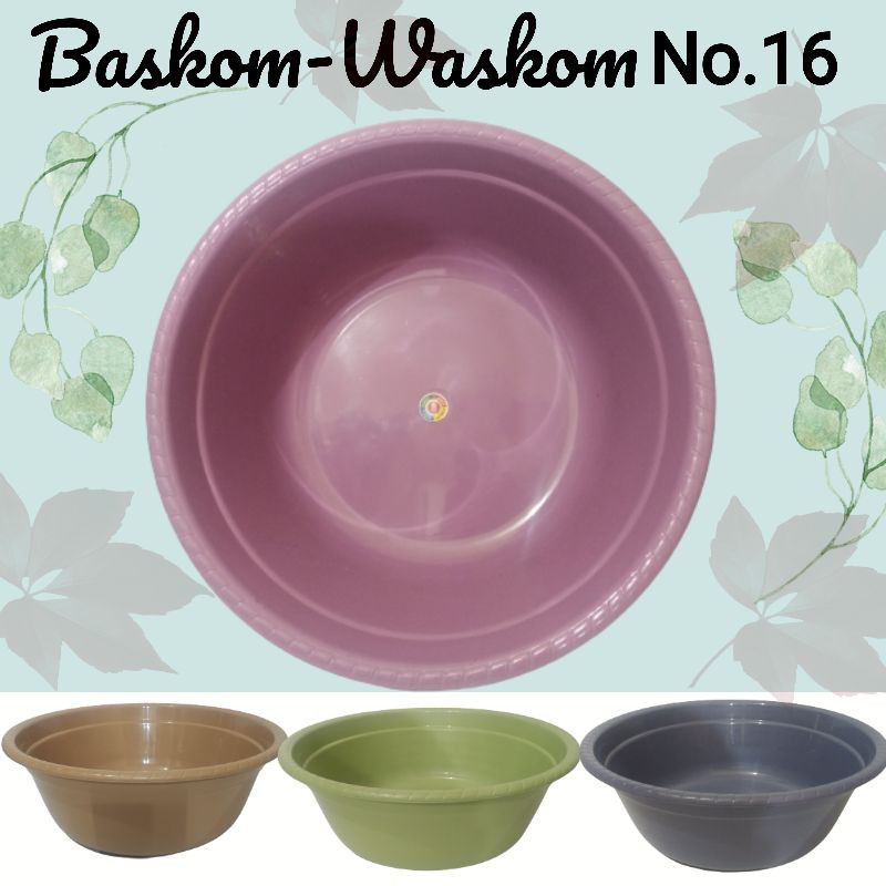 Baskom plastik bening Waskom Baskom besar wadah plastik wadah serbaguna