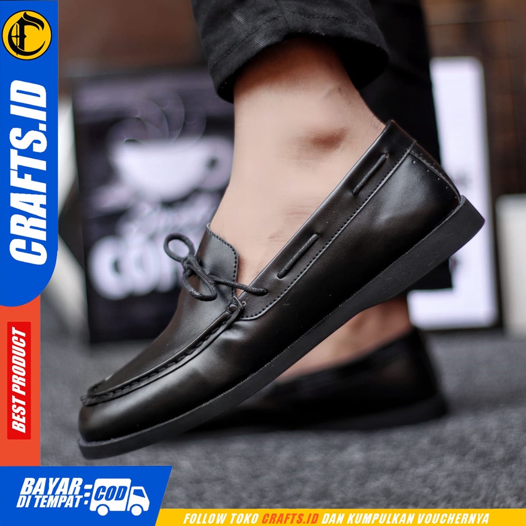 CRAFTS Shendo - Sepatu Formal Pria Pantofel