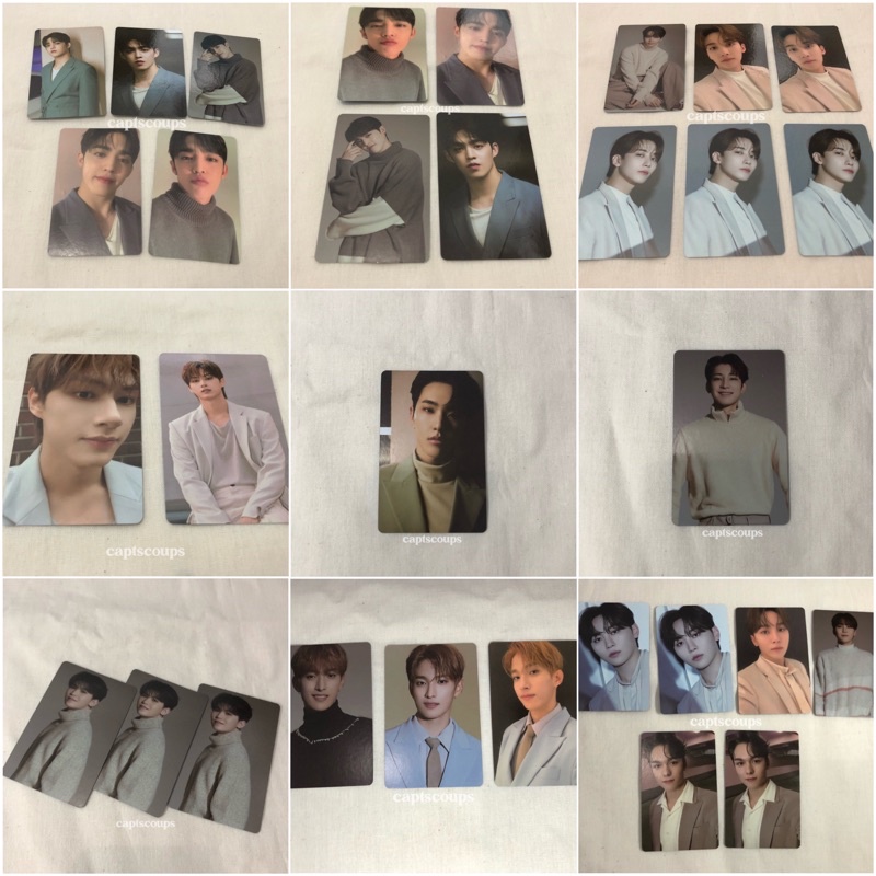 TC Tra*ding Card Seventeen Incomplete Scoups Jeonghan Jun Hoshi Wonwoo Woozi The8 DK Seungkwan Verno