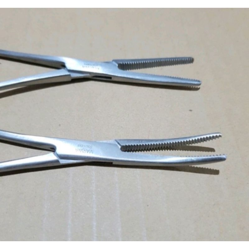 Klem Lurus 14 cm Pean Lurus 14 cm Klem Arteri Lurus