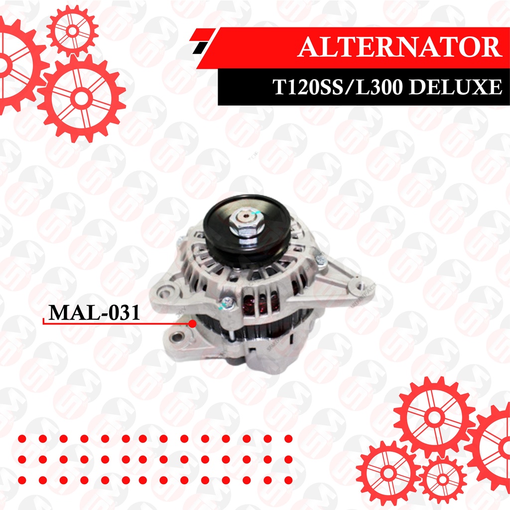 ALTERNATOR/DINAMO AMPER "T120SS/L300 DELUXE''