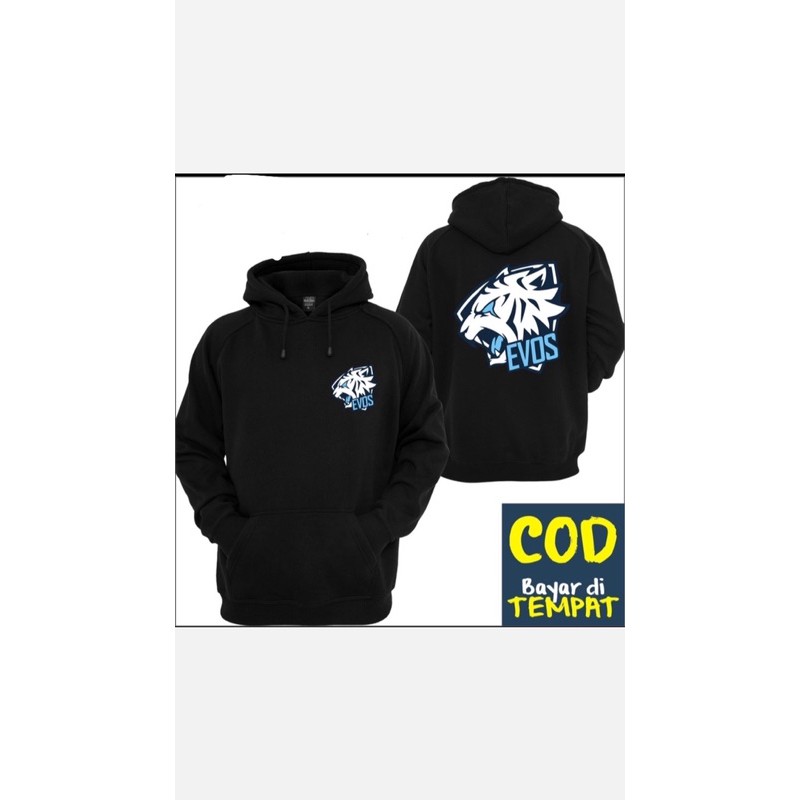 jaket hoodie Evos