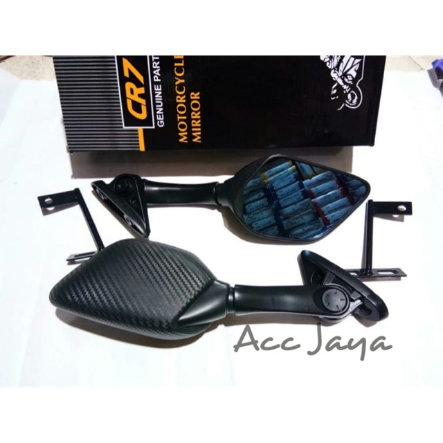 Spion R25 SB Pendek Kaca Biru Motor Nmax Lexi R15 V3 R15 R25