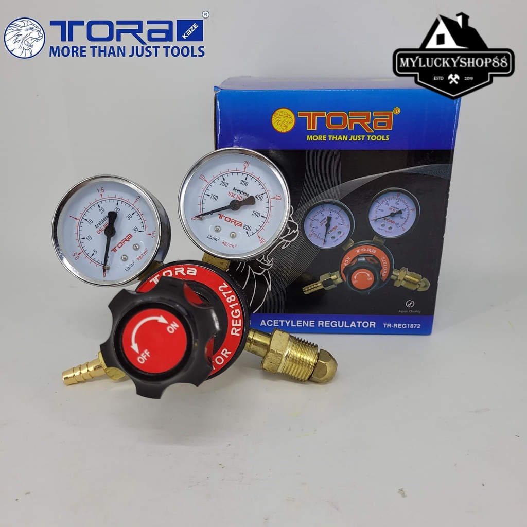 Tora Acetylene Regulator For Welding Regulator Tabung Las Acitilin