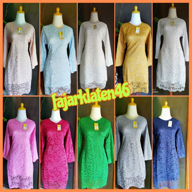 Broklat, Atasan Broklat, Kebaya Broklat