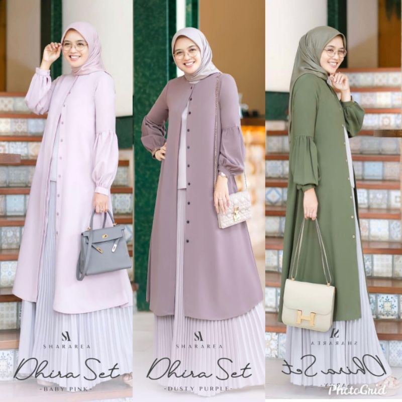 READY Dhira Set (Satu Set) by shArarea