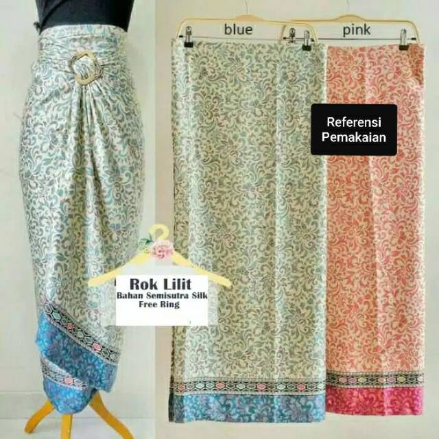 Rok Kain Lilit / Sarung Lilit Bawahan Kebaya / Rok Kebaya