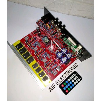 Kit Amplifier Home Theater 2 1 Channel plus Mp3 Digital Echo DMS 5500