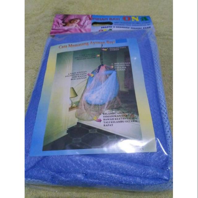 Kain Ayunan Bayi dan plus Kelambu Merk Ona