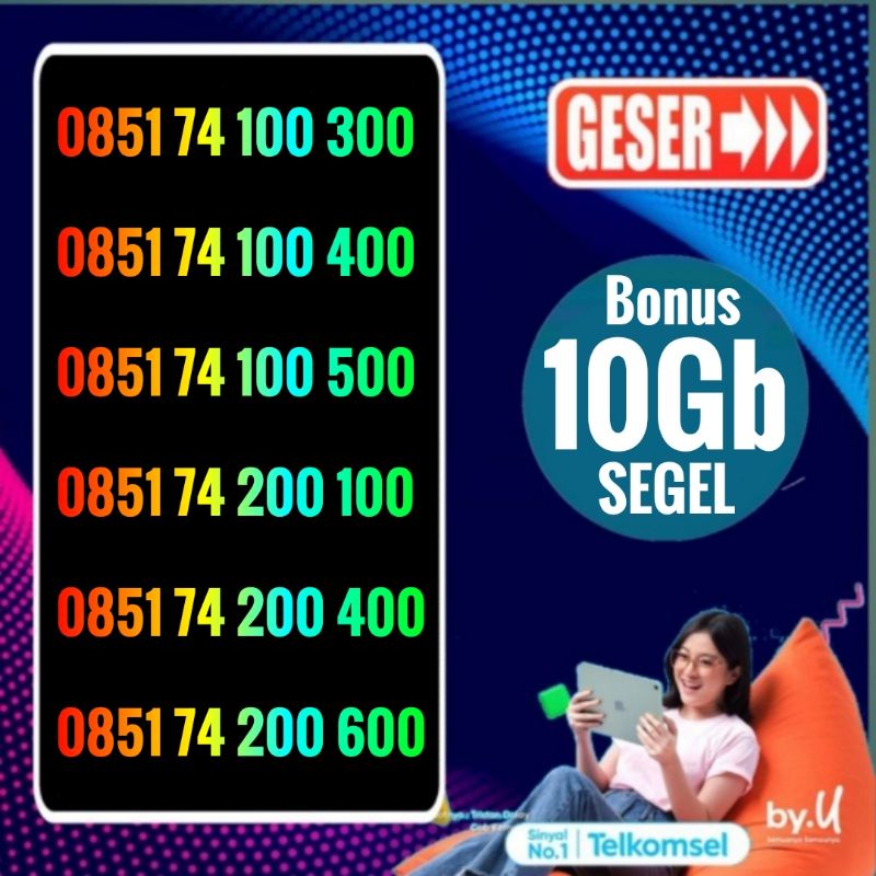 Super Murah Kartu perdana byu