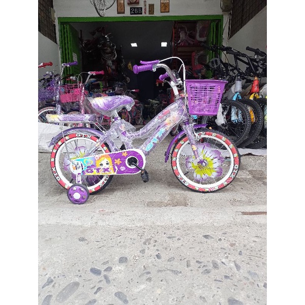 sepeda mini anak merk gtx ukuran 16 inci
