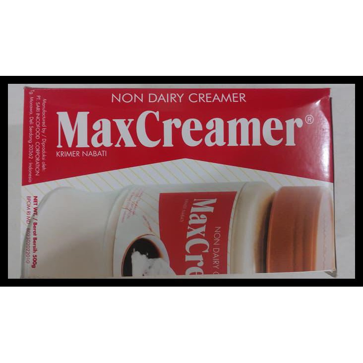 

HOT SALE Max Creamer 500gr terjamin