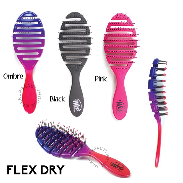 THE WET BRUSH Detangler Ori / Squirt / Flex Dry / Pop n Go-3