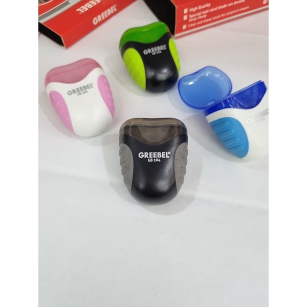 

GREEBEL SERUTAN PENSIL | RAUTAN | SHARPENER 104 SATUAN (1 PCS)