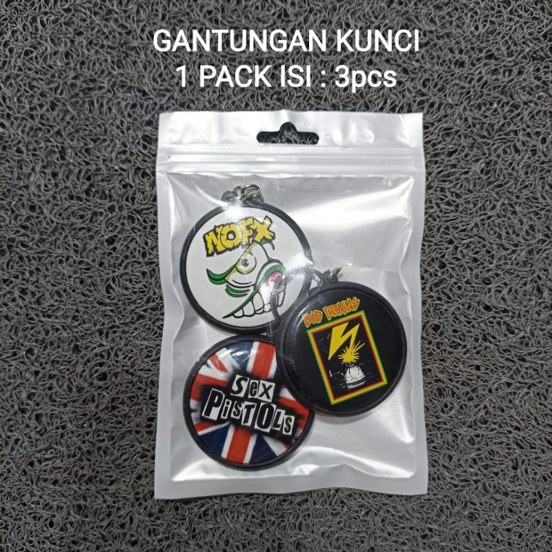 Gantungan Kunci Band / Musik Bad Brains Premium