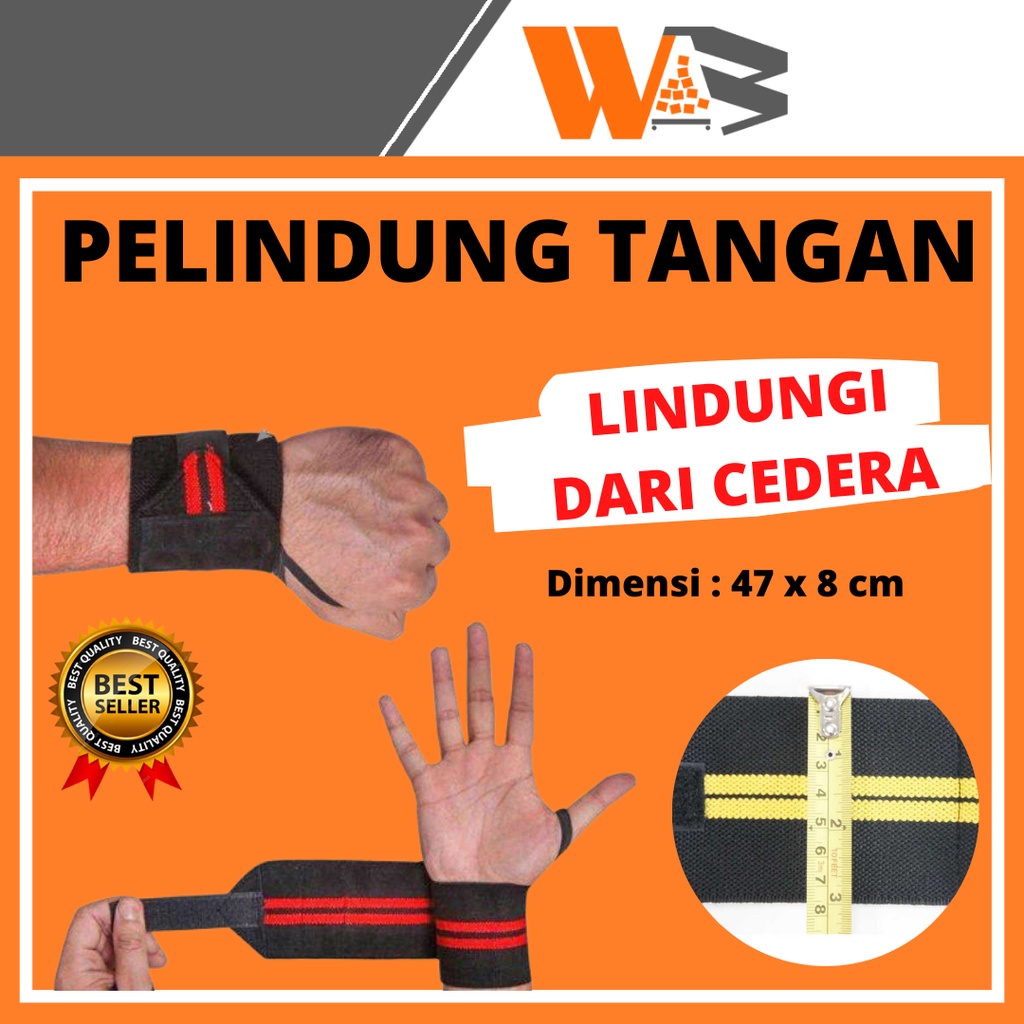 COD Pelindung Pergelangan Tangan Fitnes Olahraga Wrist Band Pelindung Pergelangan Tangan Terkilir