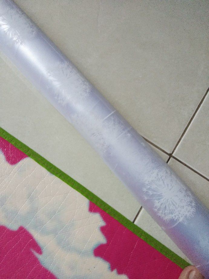 Stiker Wallpaper Sticker Walpaper Sunblas Sanblast Pintu Penutup Kaca Jendela Rumah Motif Buram
