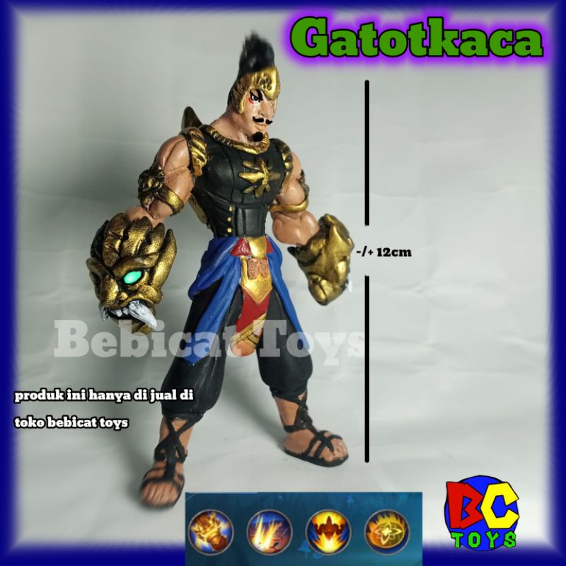 mainan statue action figure mobile legends GATOTKACA