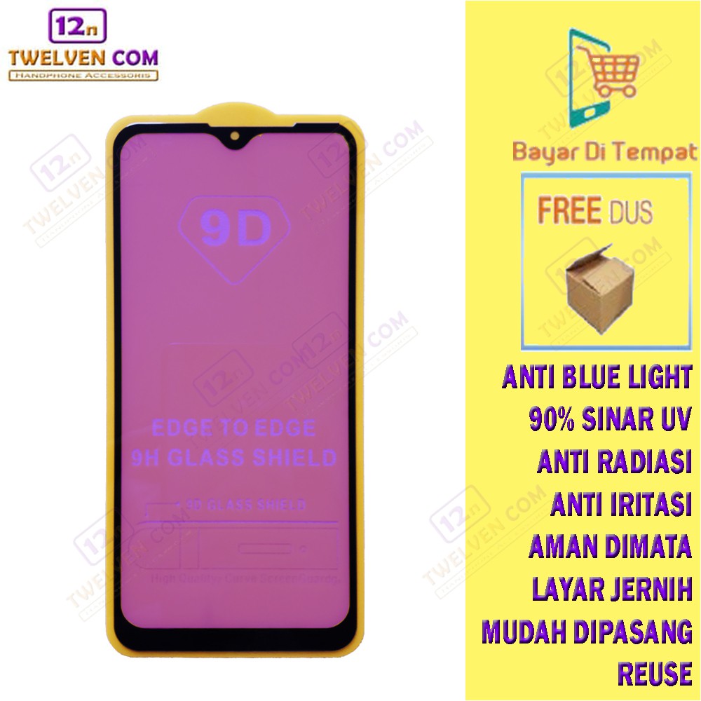 ANTI BLUE TEMPERED GLASS BLUE LIGHT ANTI GORES Realme C1 C2 C3 C11 C12 C15 C17 C20 C21y C25 C25s X X3 XT