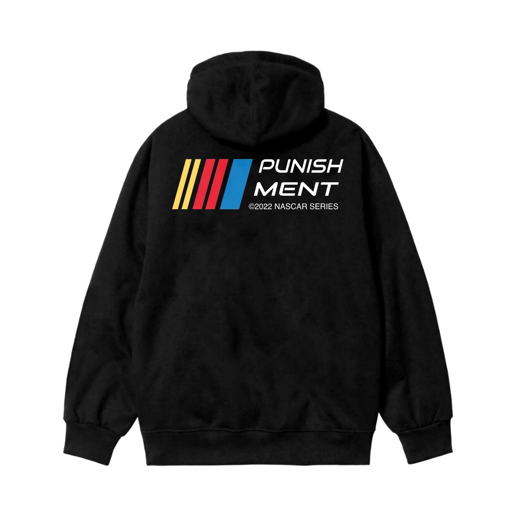 Sweater Hoodie Punishment Nascar Black