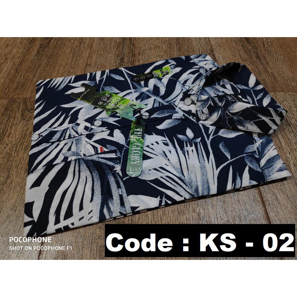 kemeja motif - kemeja fullprint - baju atasan cowok - kemeja distro - kemeja pendek pria