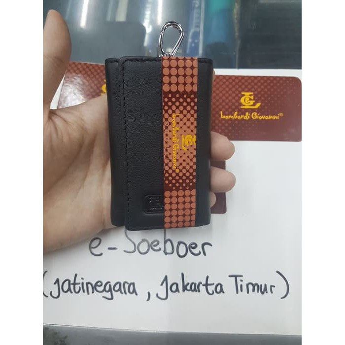 Dompet kunci kulit Lombardi Giovanni Genuine leather original kulit