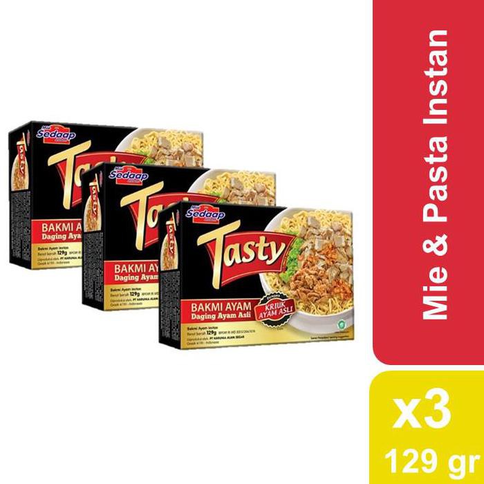 

Best Seller Sedaap Tasty Bakmi Ayam 129Gr X3