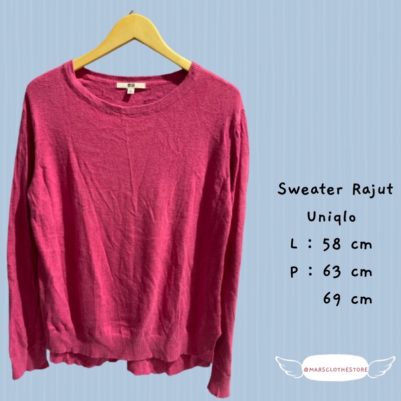 SWEATER RAJUT UNIQLO
