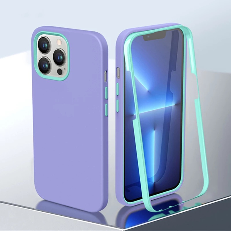 Casing iPhone 14 13 Pro Max / 13 Mini / 13 Mini / 12 / Pro Max / 12 Pro Max / 11 / 11 Pro Max Bentuk Kotak Case Untuk Xs Max Xr