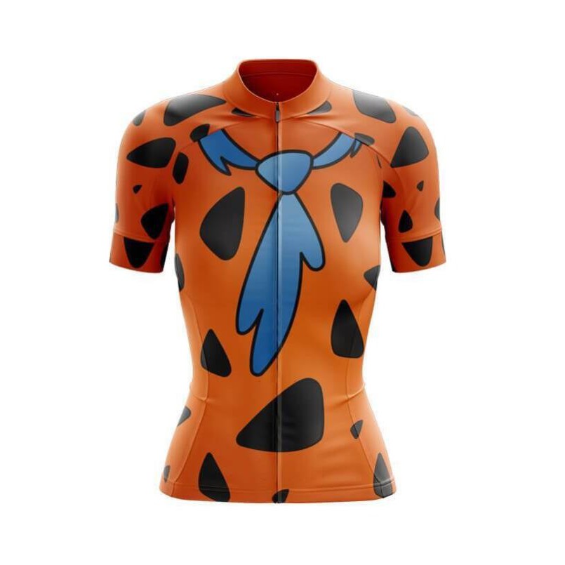 Fred Flintstones Jersey baju Sepeda Roadbike Road Bike Wanita