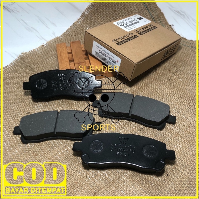 BRAKE PAD VELOZ TDW - KAMPAS REM DEPAN AVANZA XENIA - BRAKE DISC PAD ALL NEW AVANZA