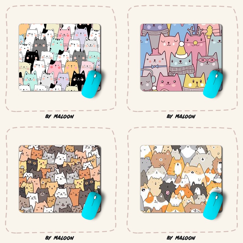 Mouse Pad Mousepad Cute Character Karakter Lucu 18