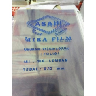 

(TERLARIS) Mika jilid ASAHI 0.12 Mikron