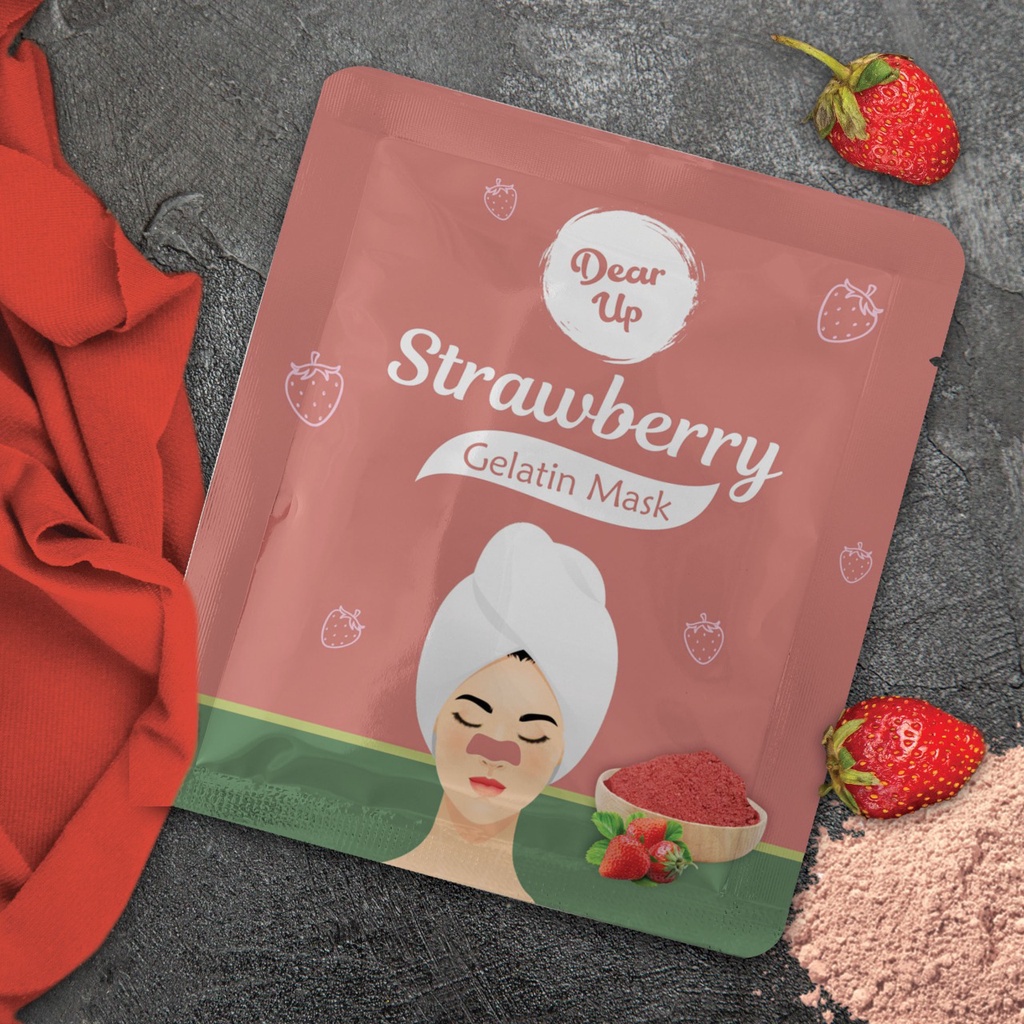 ❤ MEMEY ❤ DEAR UP Gelatin Mask | Masker Komedo 5g