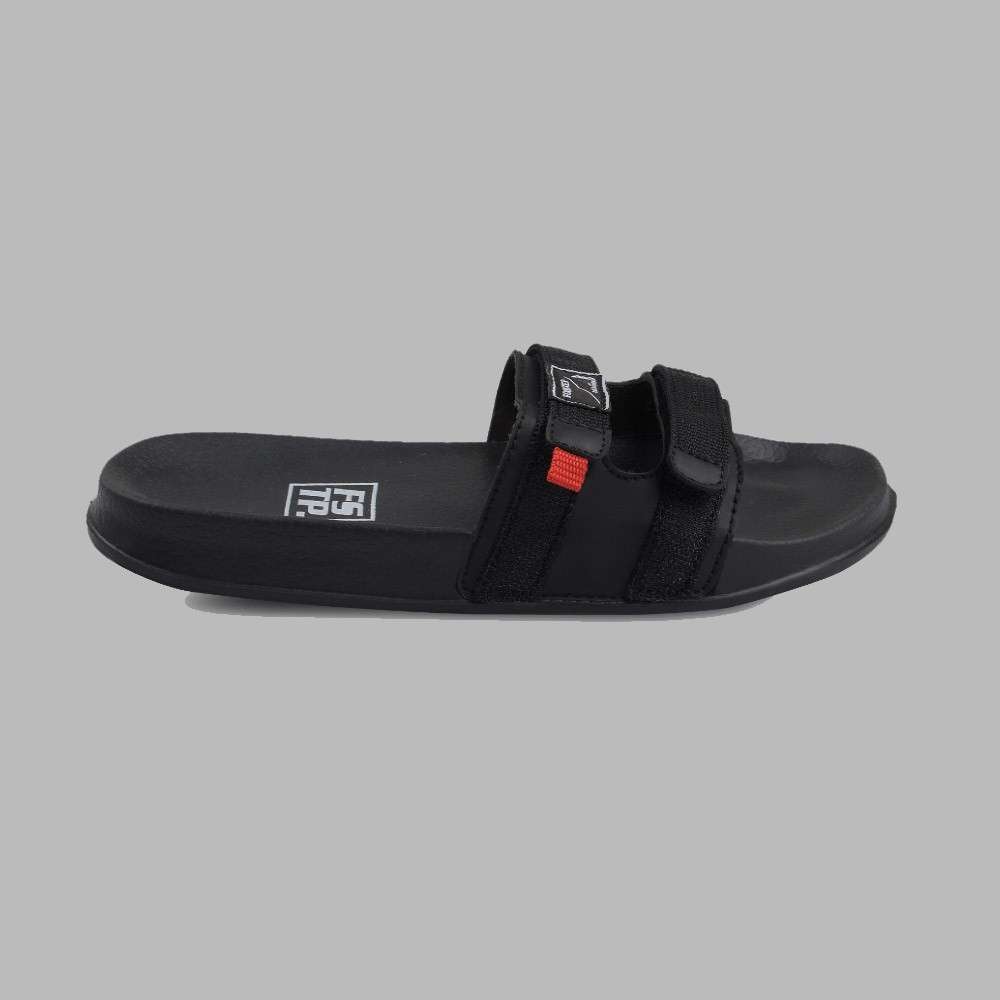 UNO BLACK |MNM x FSTP| Sandal Slop Pria - Sendal Slip On Eva Ringan