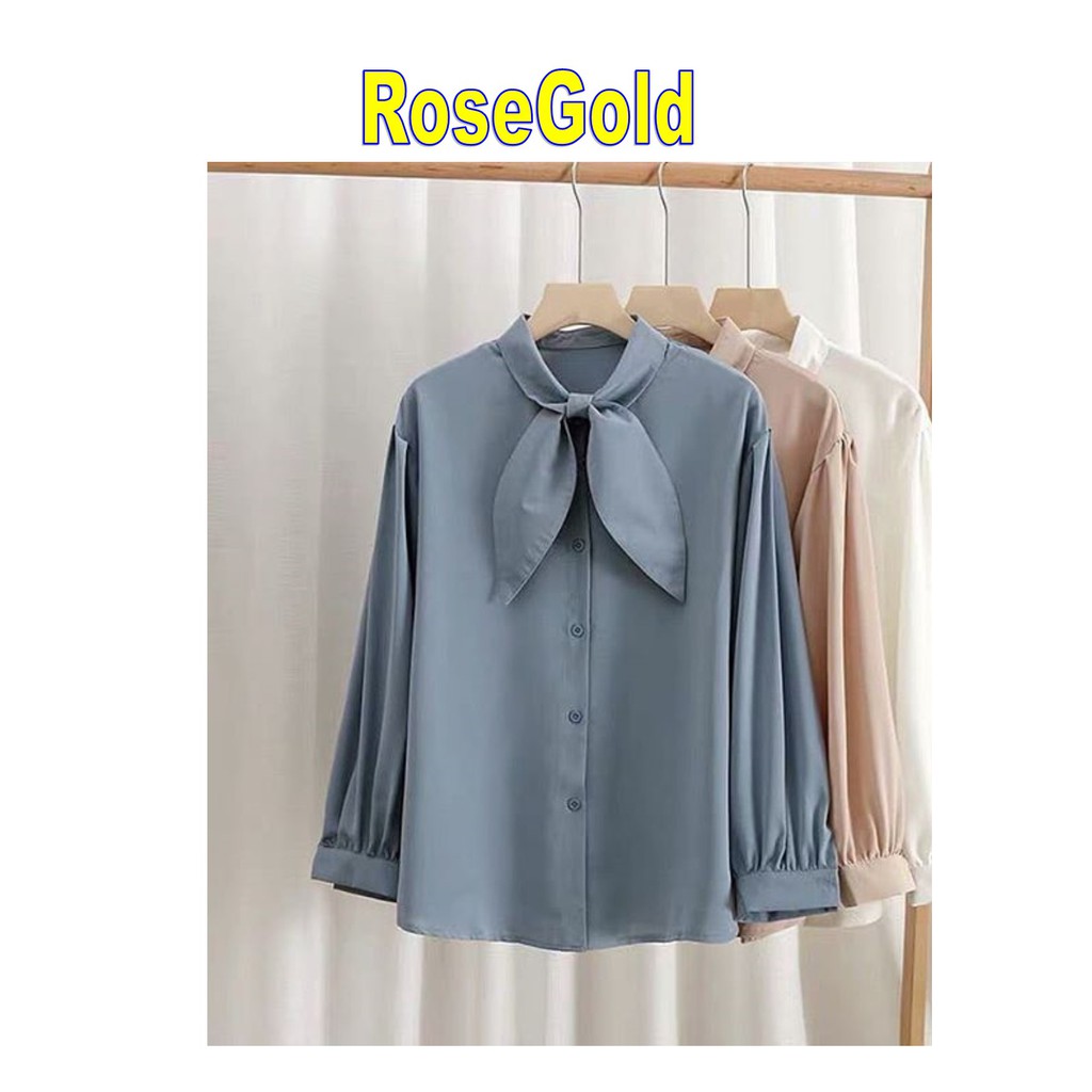 Osela Blouse / Blouse wanita terbaru / Atasan Wanita.Rose