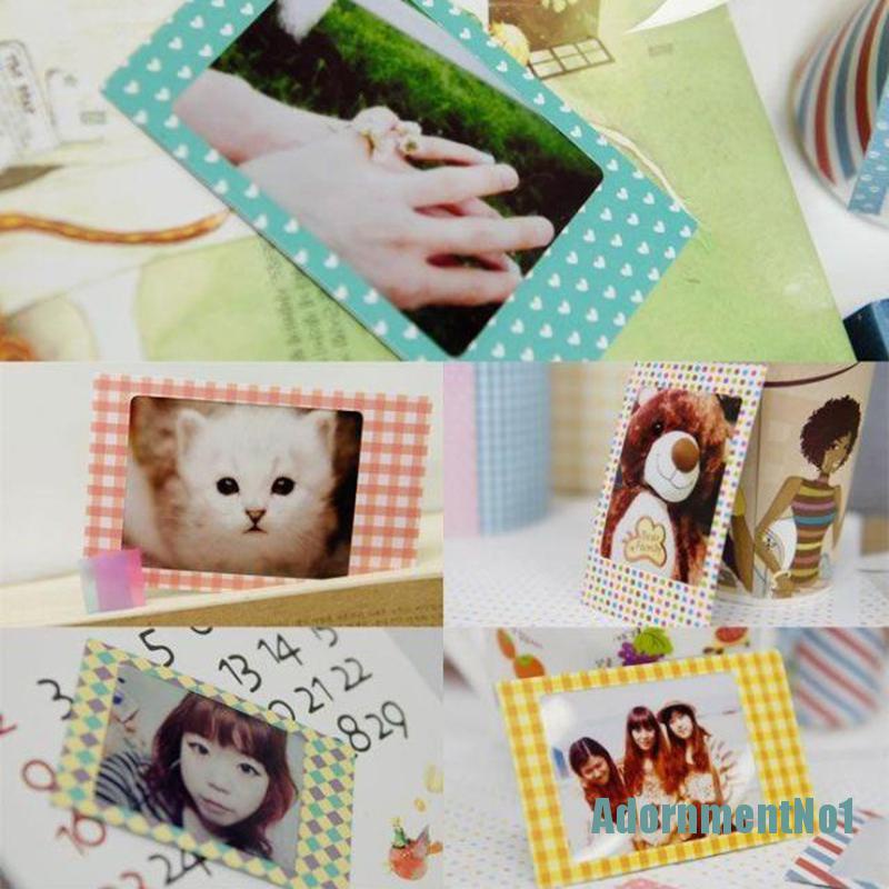 (AdornmentNo1) Stiker Film Polaroid Warna Pastel Untuk Dekorasi Foto