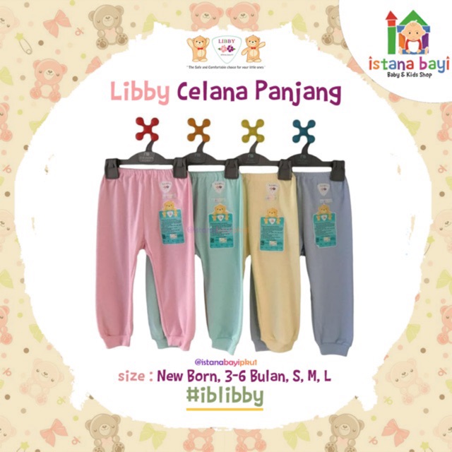  Libby  Celana  Panjang  Warna Libby  baju bayi  Shopee 