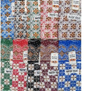 Hot Sales Taplak  meja  batik segi  empat  Termurah 