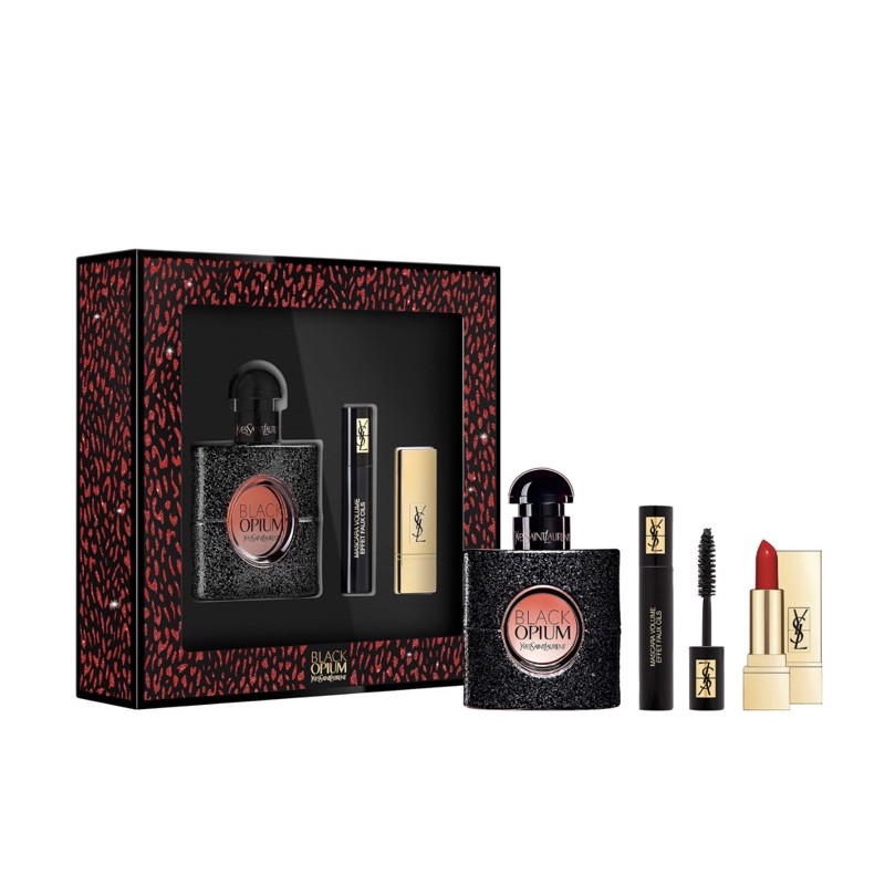YSL BLACK OPIUM TRAVEL SET ISI 3