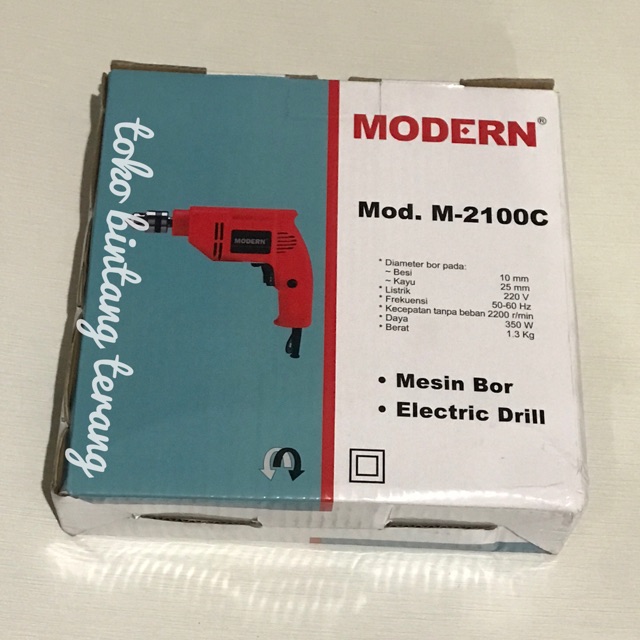 Mesin bor listrik MODERN M-2100C