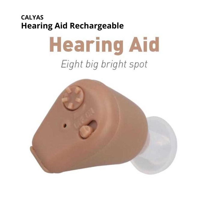 Alat Bantu Dengar Pendenganran Telinga Kuping In Ear Hearing Aid Rechargeable
